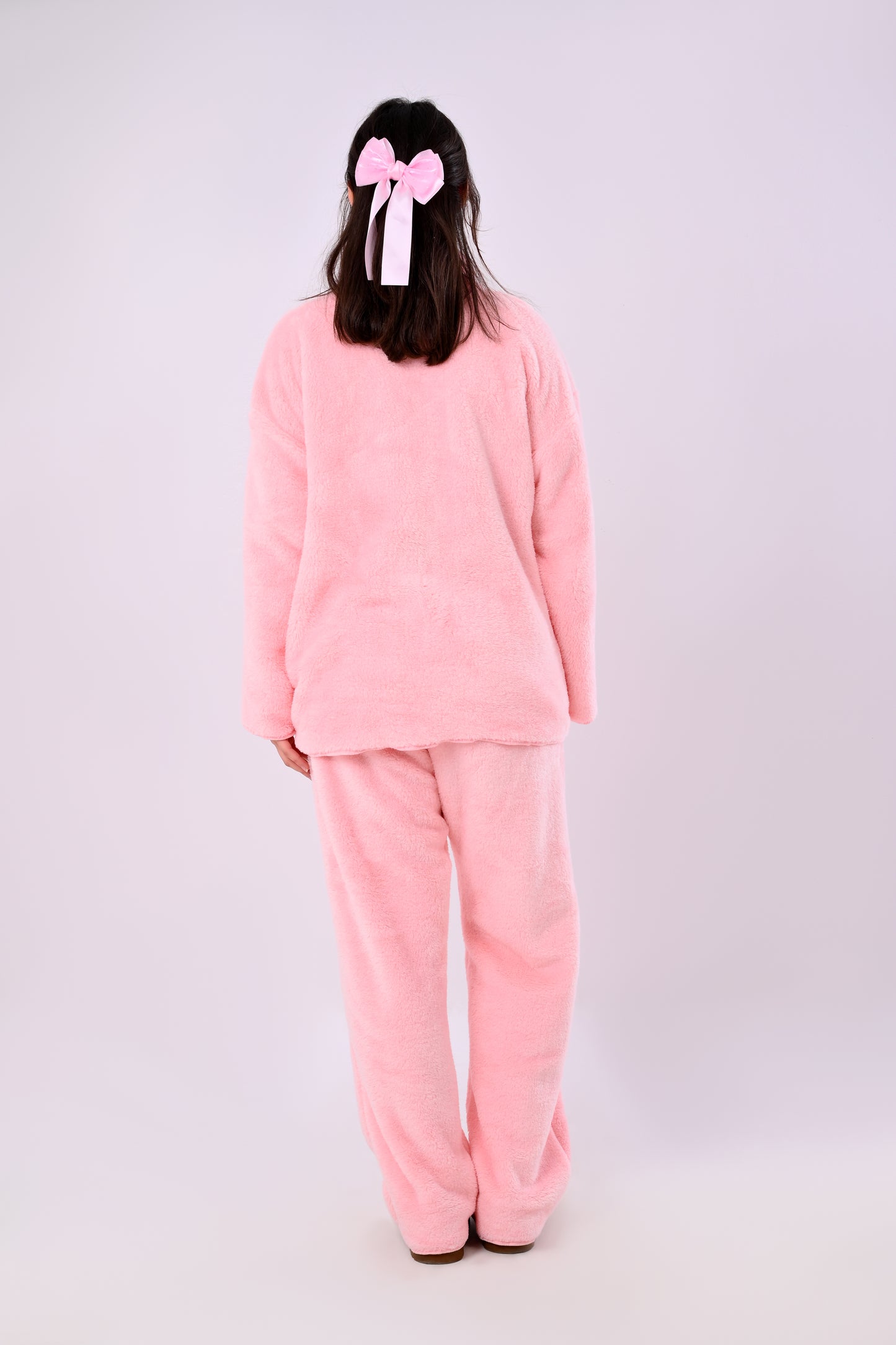 Cozy Pink Fur Pyjama